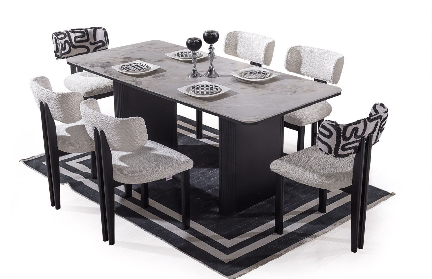 Barcelona Yemek Masası Takımı