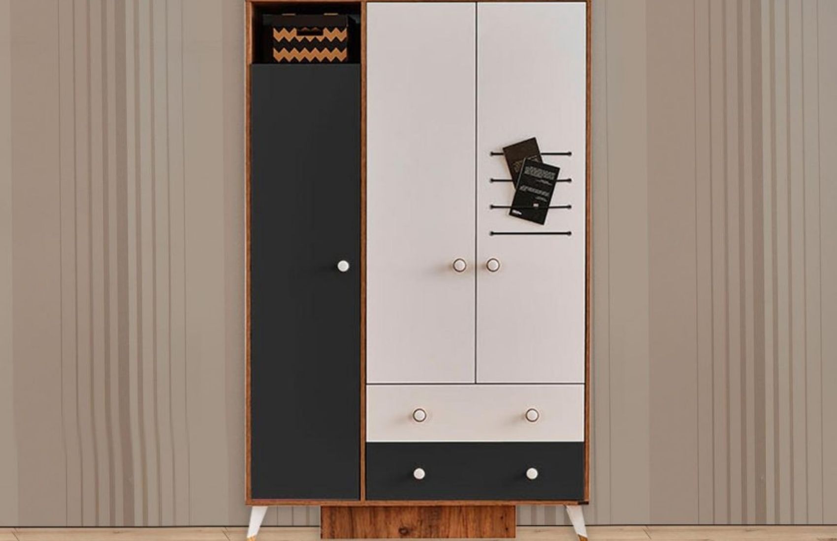 Smart Genç Gardırop (3 Kapaklı)