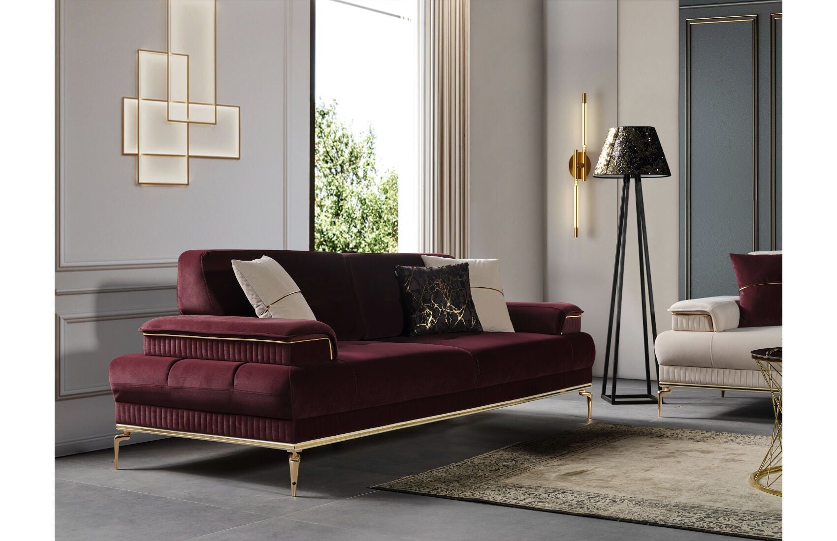 Madrid Üçlü Koltuk (K)