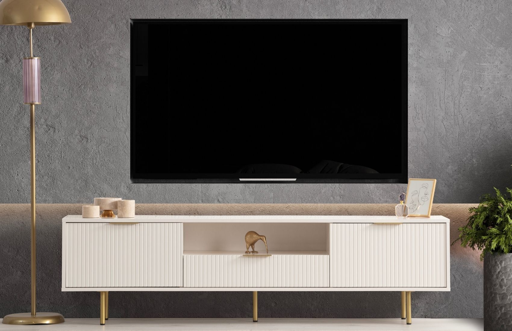 735 Tv Ünitesi Krem