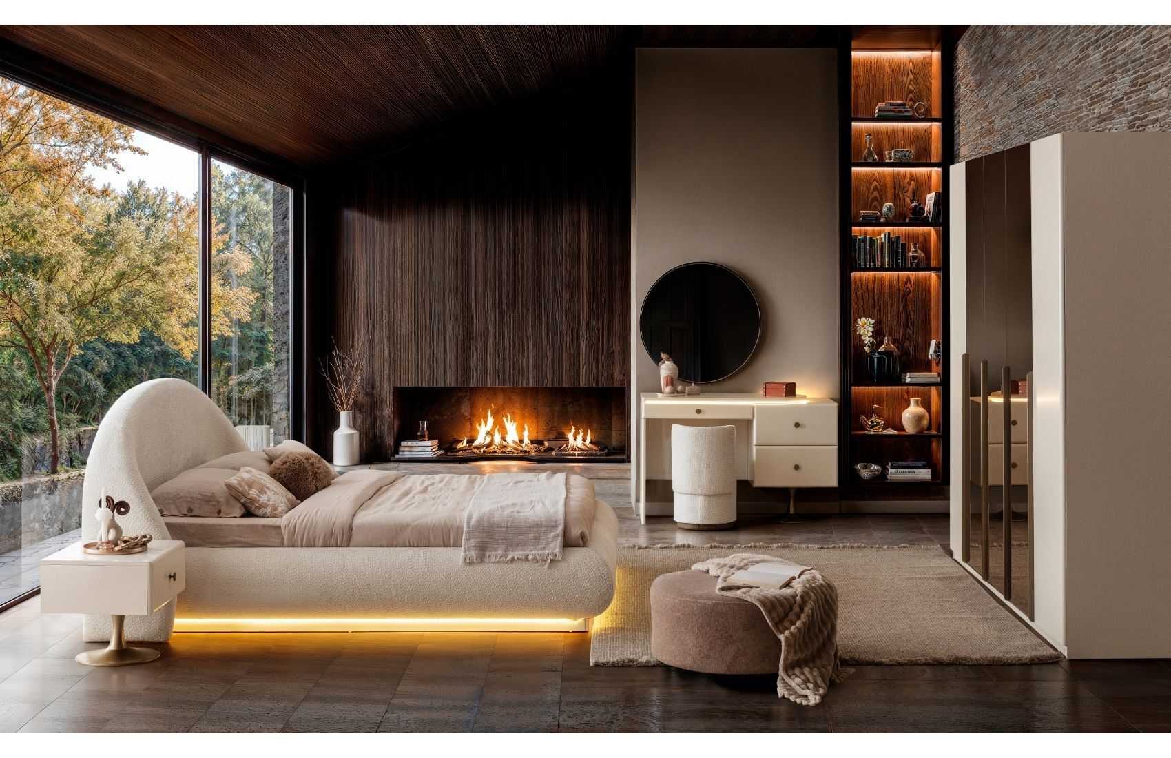 Marsel Yatak Odası Takımı(Reflekte D)