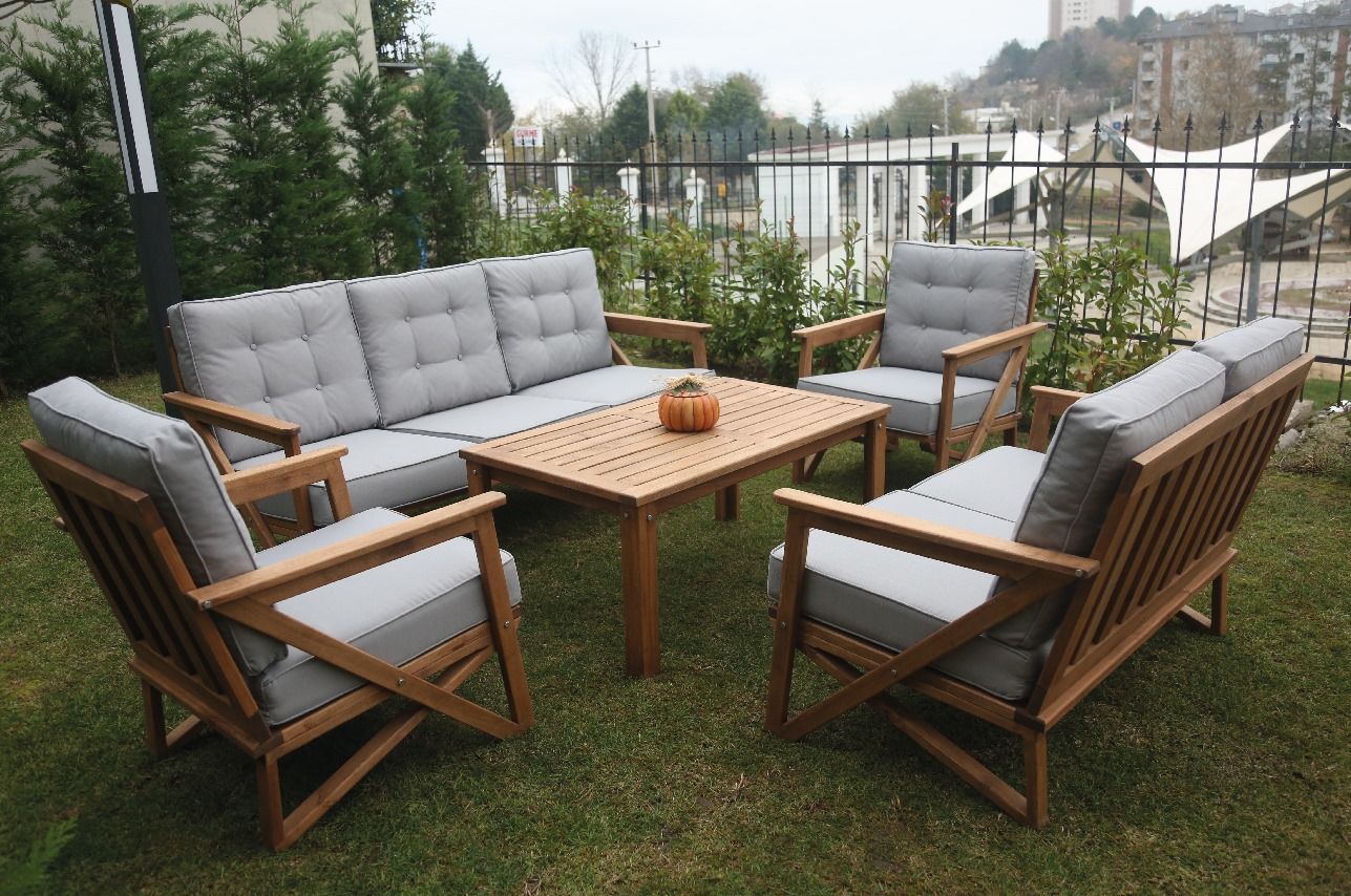 Roma Kestane Bahçe Takımı (Gri)