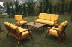 Brüksel Kestane Bahçe Takımı (Sarı)