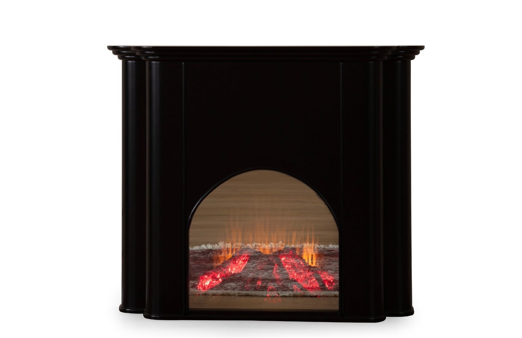 555 Şömine 1 Siyah