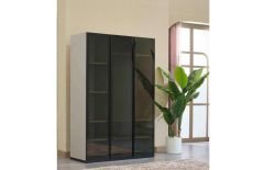 Roma Genç Üç Cam Kapaklı Gardırop