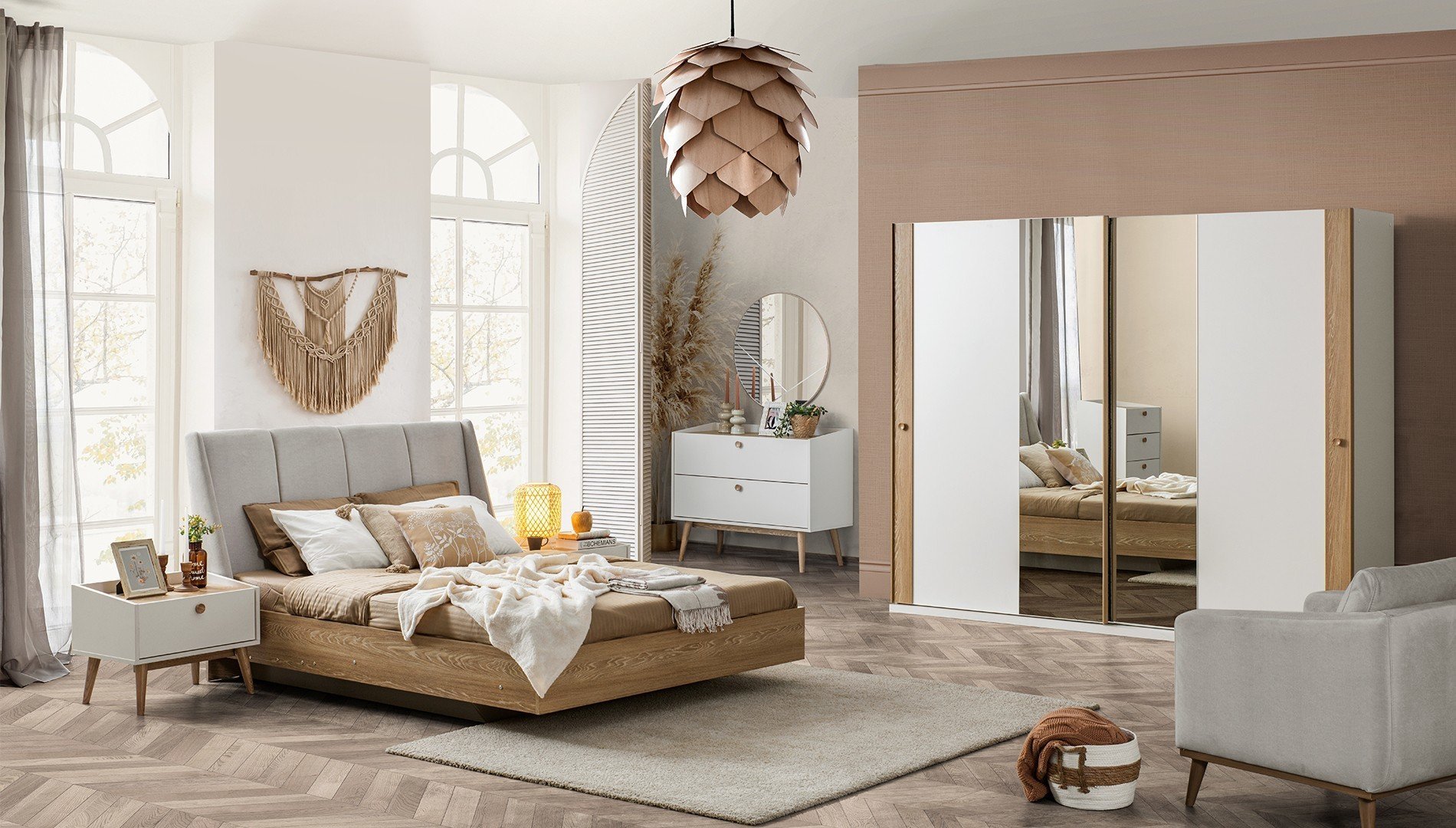 Bohem Yatak Odası Takımı