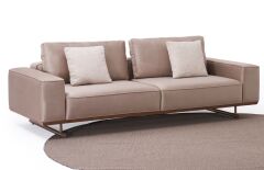 Wagon Üçlü Koltuk Kare Kol