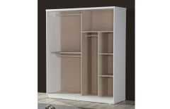 Kuğu Sürgülü Gardırop