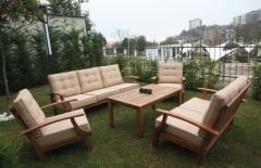 Paris Kestane Bahçe Takımı (Vizon)