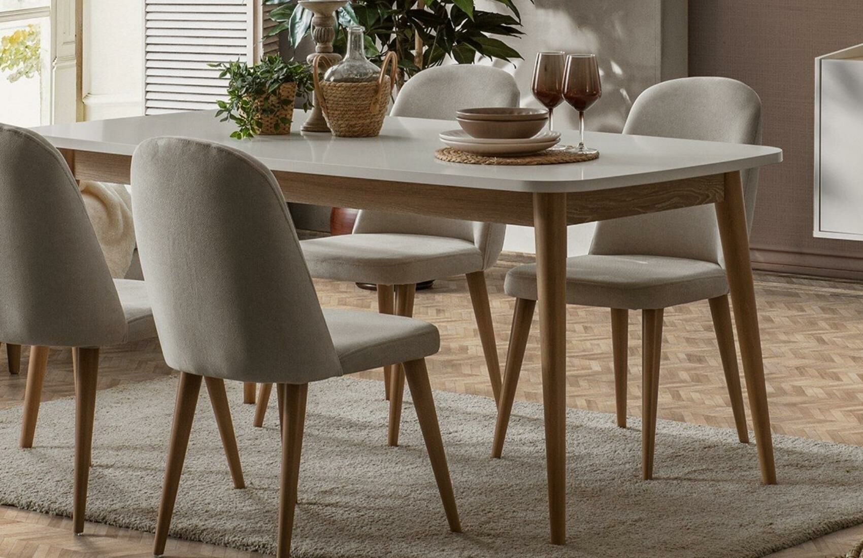 Bohem Yemek Masası Takımı