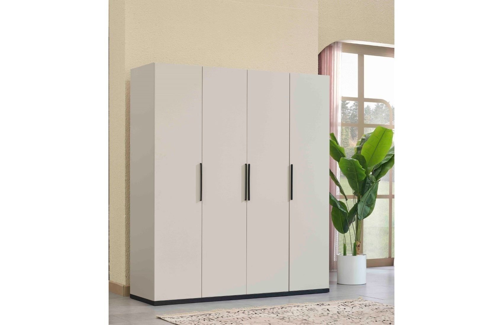 Roma Genç  Dört Kapılı Gardırop