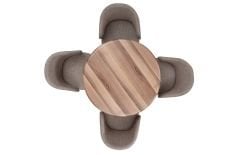 Stil Ceviz Mutfak Masası Takımı