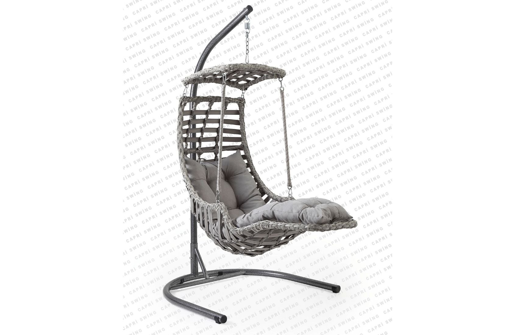 Alaçatı Plus Tekli Salıncak (Gri)