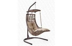 Alaçatı Plus Tekli Salıncak (Kahve)