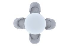 Stil Beyaz Mutfak Masası Takımı MASA