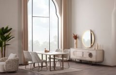 Loft Yemek Odası Takımı