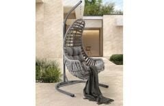 Datça Tekli Salıncak (Gri)