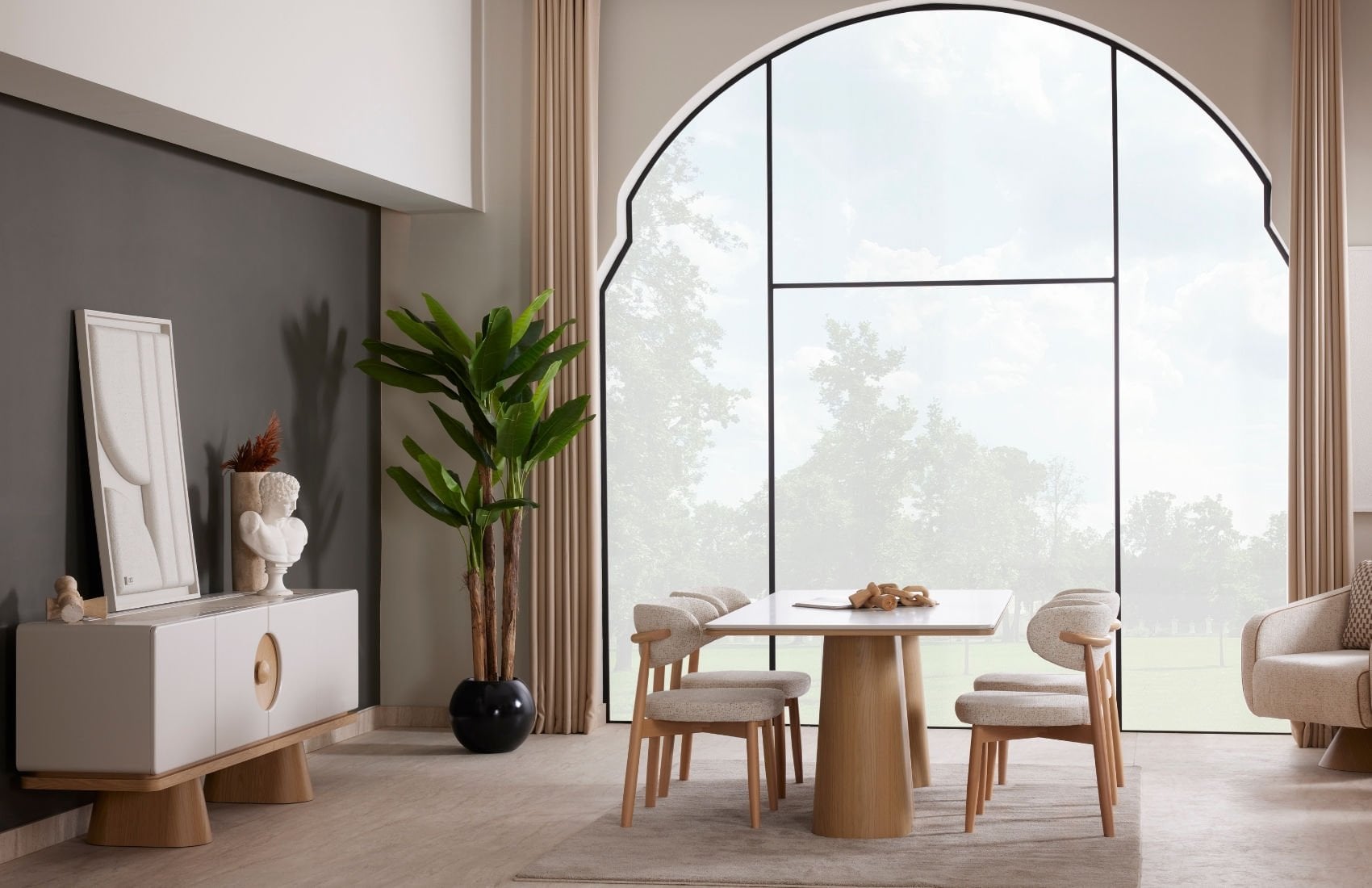 Roma Yemek Odası Takımı