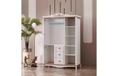 Flora Genç Üç Kapılı Gardırop