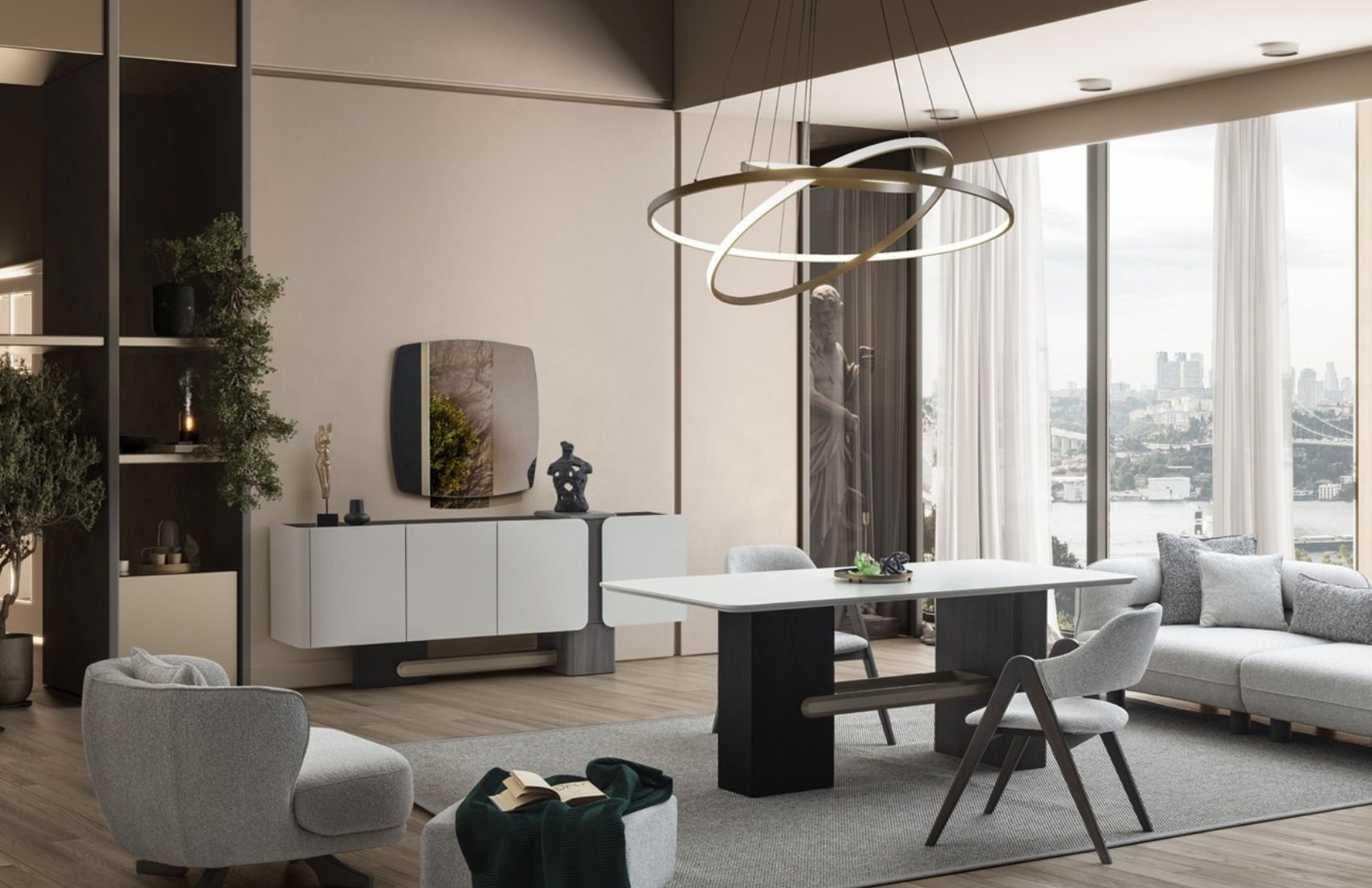 Hermes Yemek Odası Takımı