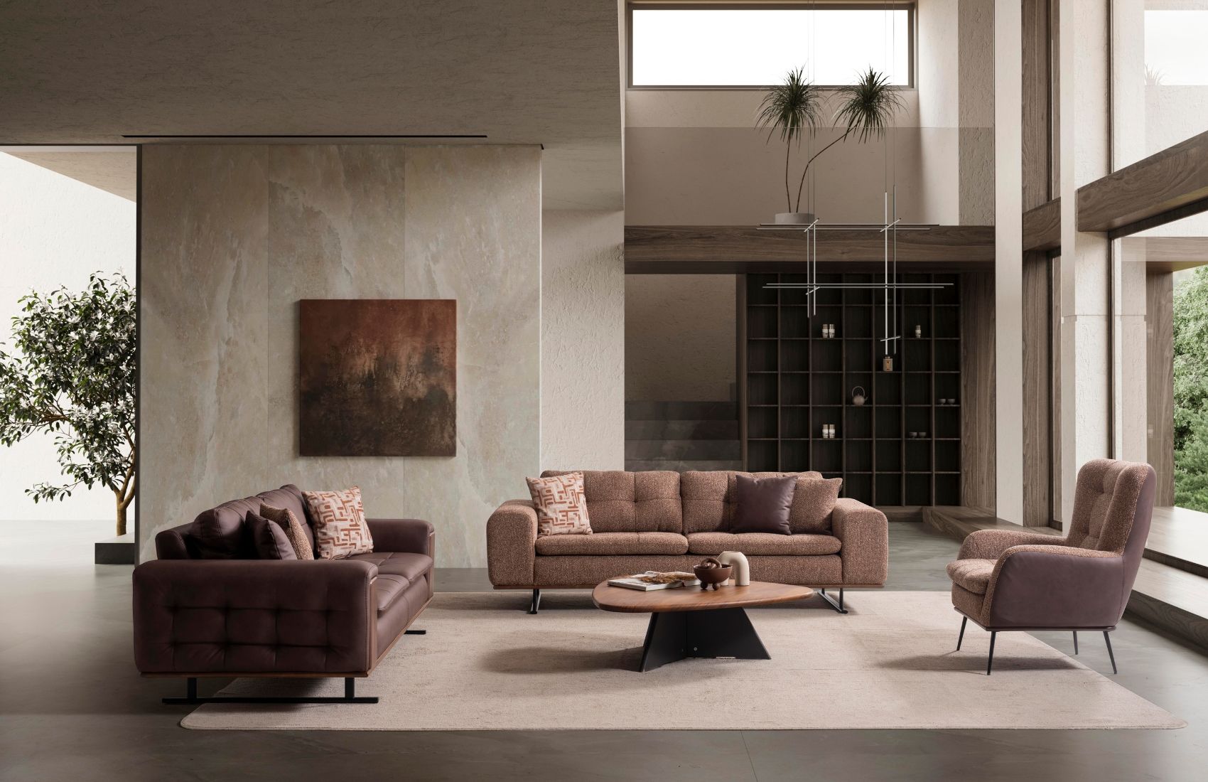 Pufy Koltuk Takımı (Perle-Eiza)