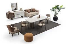 Prag Yemek Odası Takımı