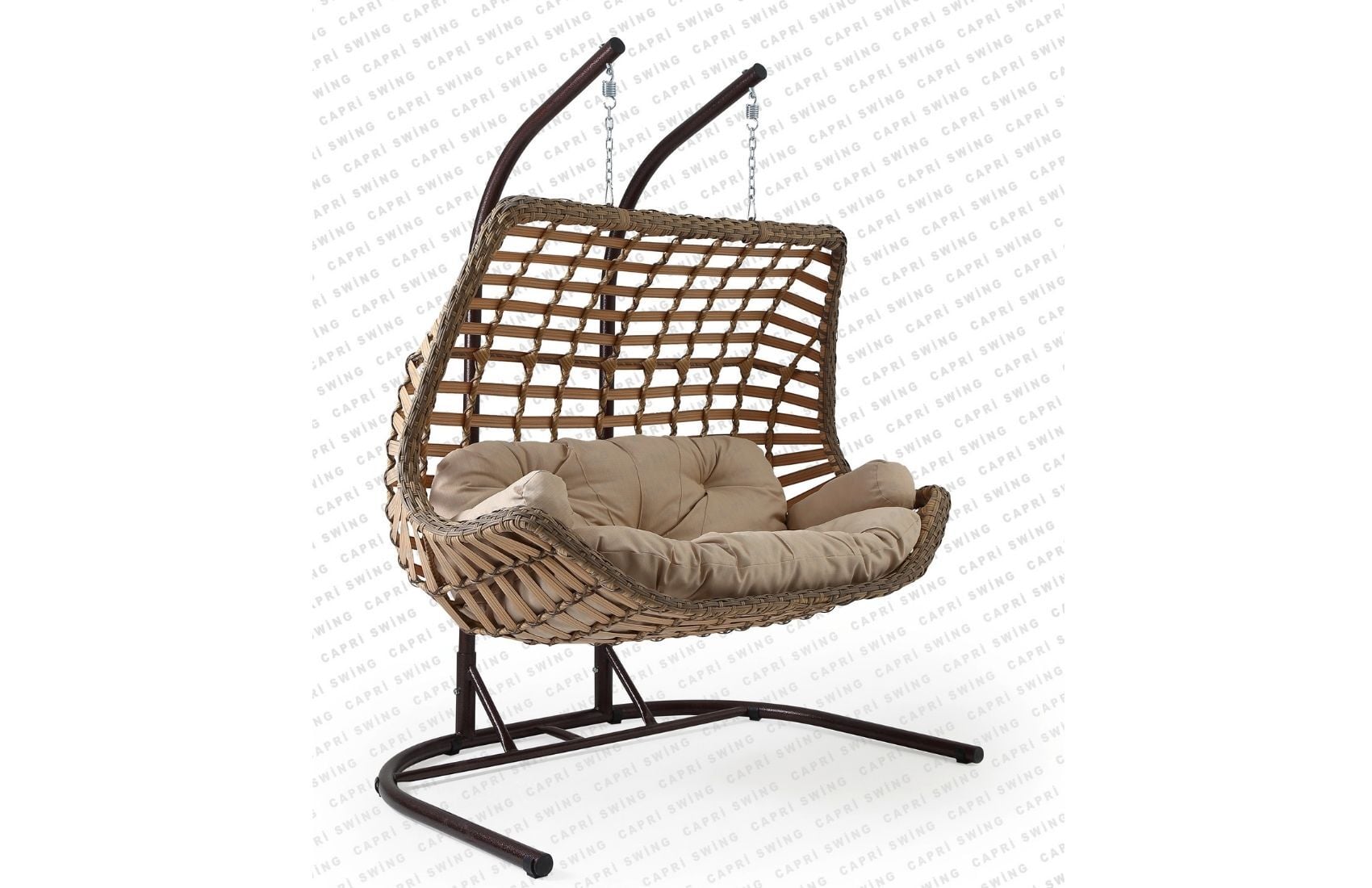 Cunda Çiftli Salıncak (Açık Kahve)