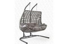 Cunda Çiftli Salıncak (Gri)