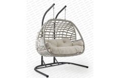 Oylat Çiftli Salıncak (Beyaz)