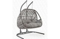 Oylat Çiftli Salıncak (Gri)