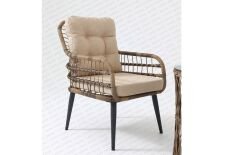 Pisa Tekli Oturma Grubu(Açık Kahve)