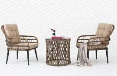 Pisa Tekli Oturma Grubu(Açık Kahve)