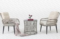 Pisa Tekli Oturma Grubu(Beyaz)