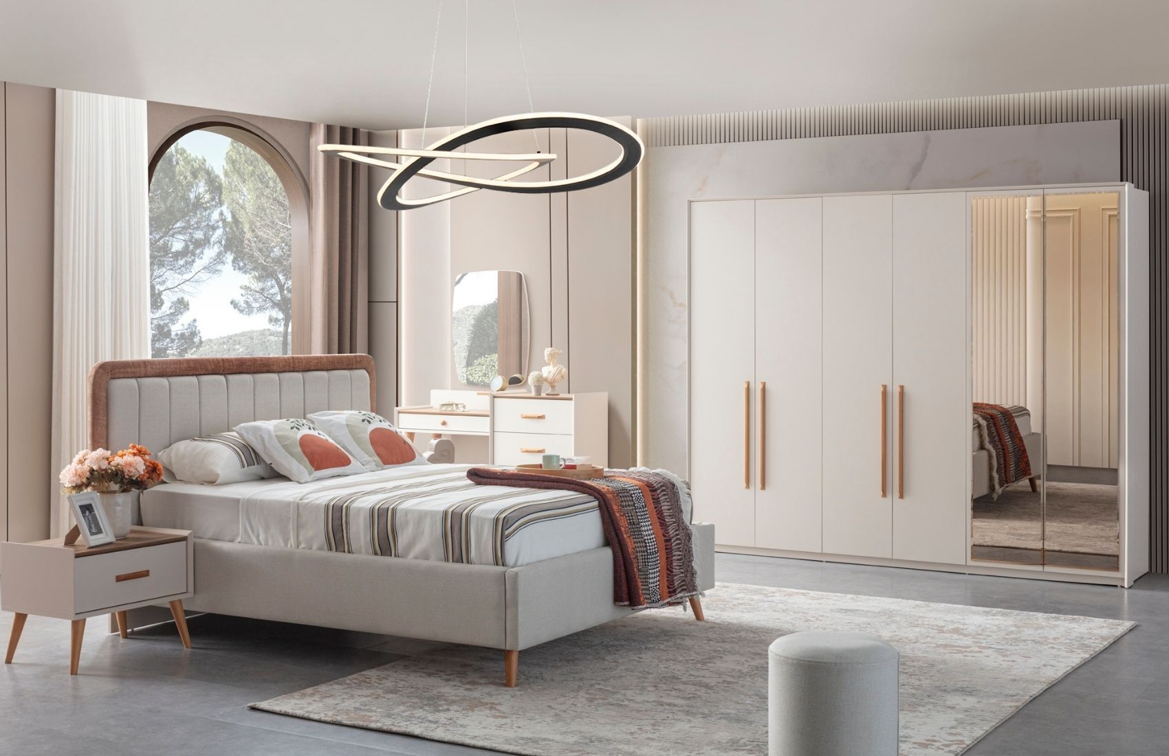 Giza Yatak Odası Takımı (6 Kapaklı)