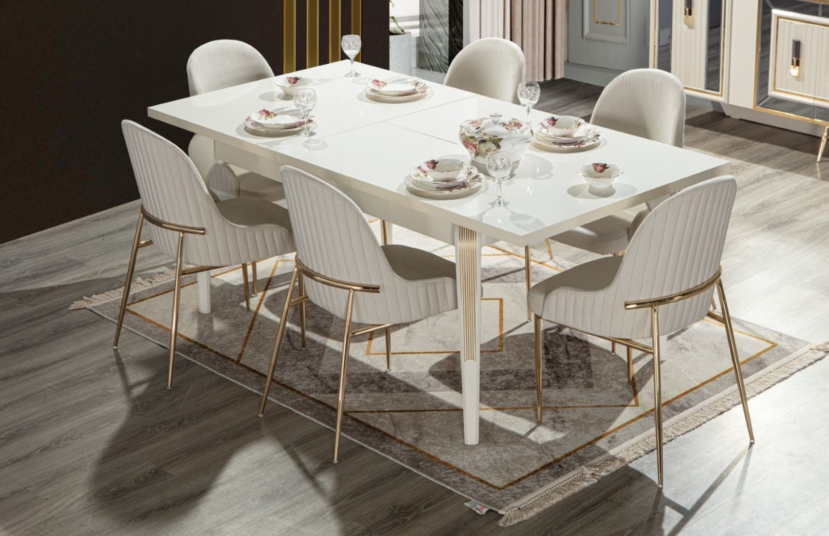 Kuzey Yemek Masası Takımı