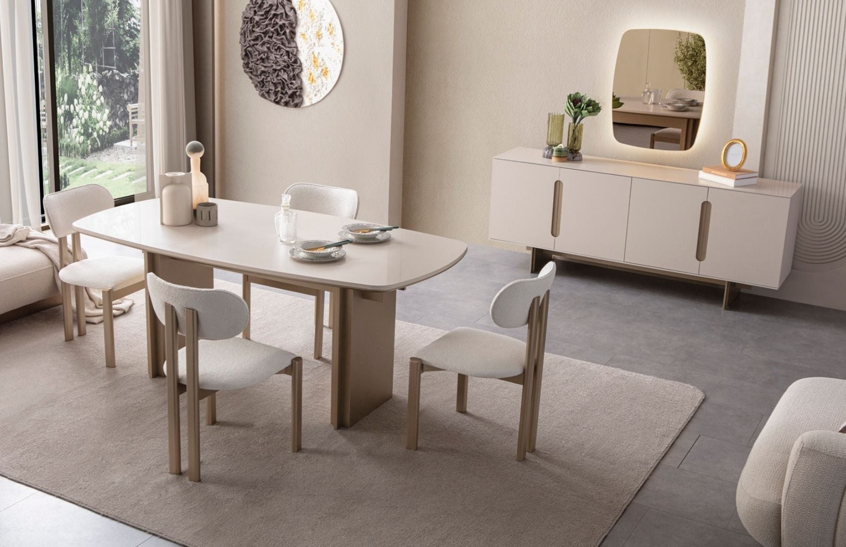 Maldiv Yemek Odası Takımı