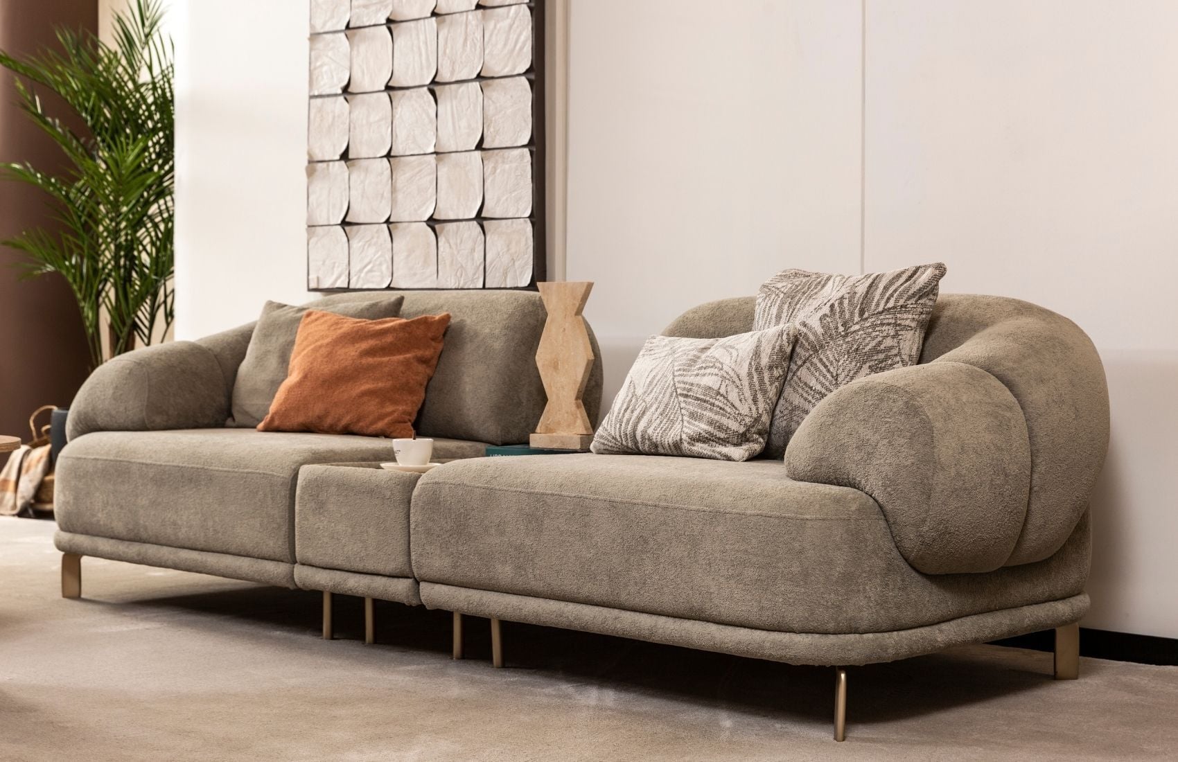 Artemis Sehpalı Üçlü Koltuk