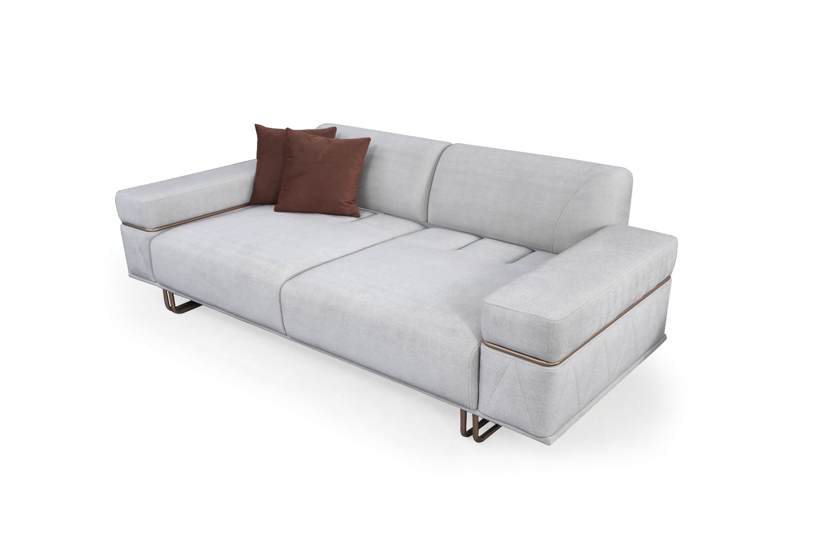 Oslo Üçlü Koltuk (Ceviz)