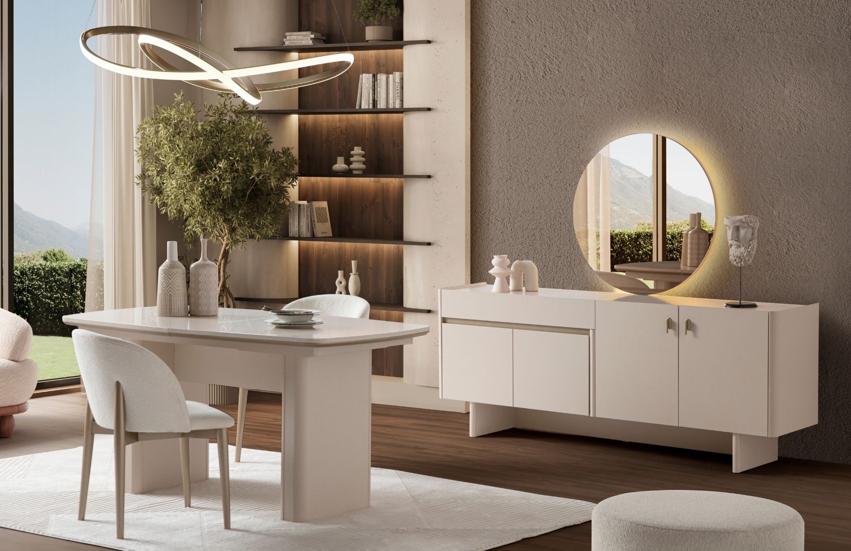 Alaska Yemek Odası Takımı