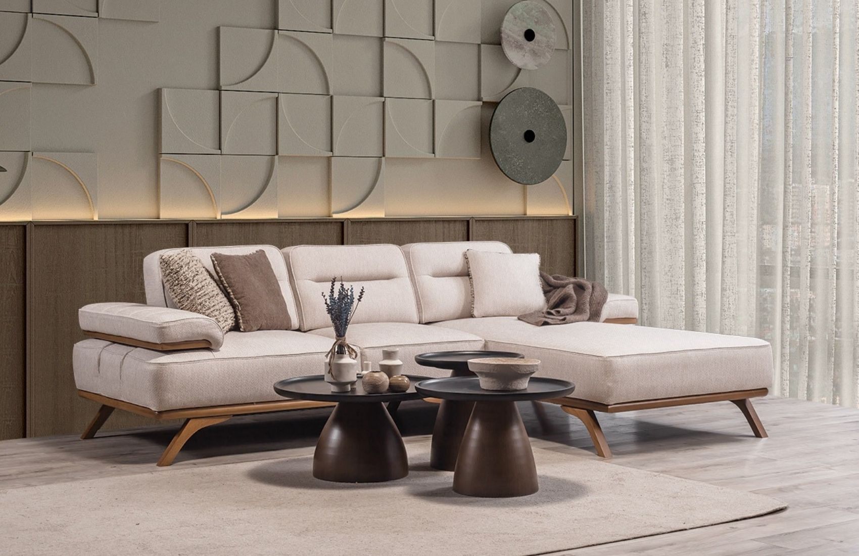 Dora G Spor Köşe Koltuk (2+D)