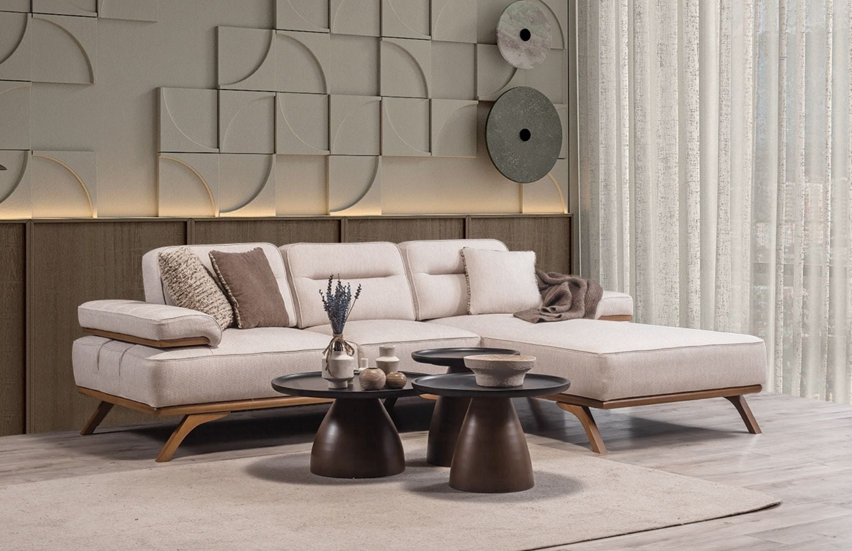 Dora G Spor Köşe Koltuk (2+D)