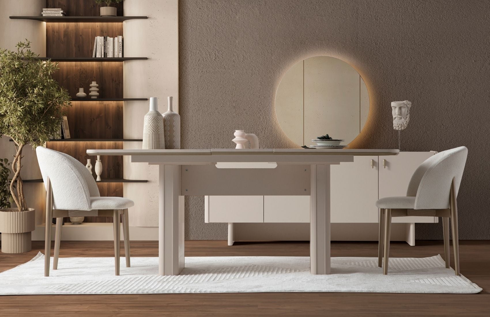 Alaska Yemek Masası Takımı