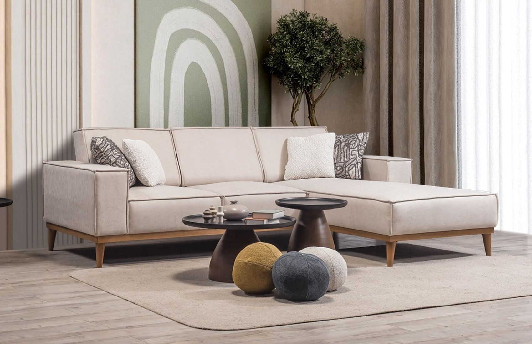 Marion G Spor Köşe Koltuk (2+D)