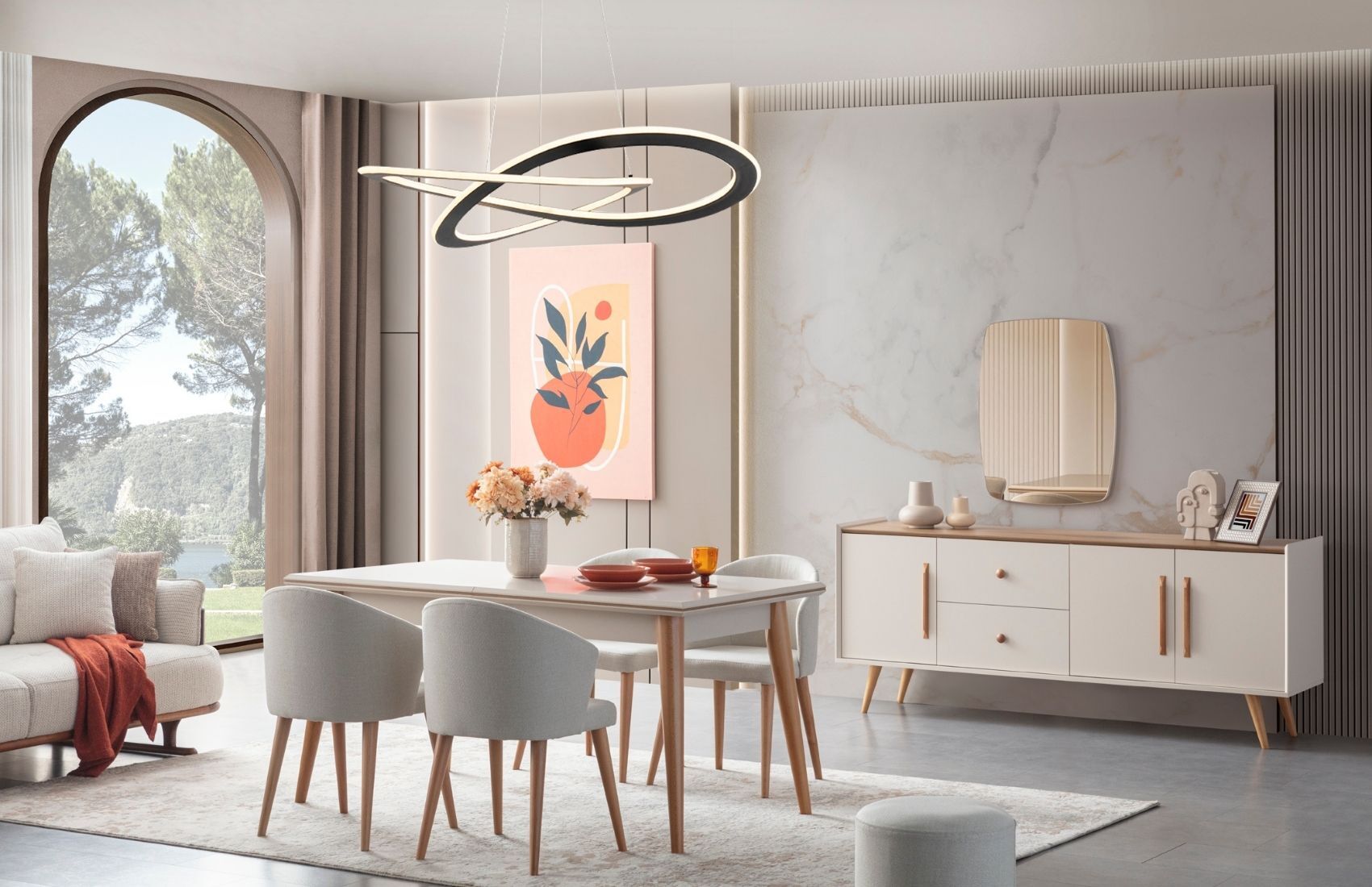 Giza Yemek Odası Takımı