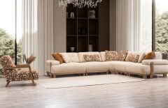 Panda D Köşe Koltuk Takımı (3K2)