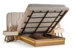 Ada Karyola+Baza+Başlık160*200 (Meşe)