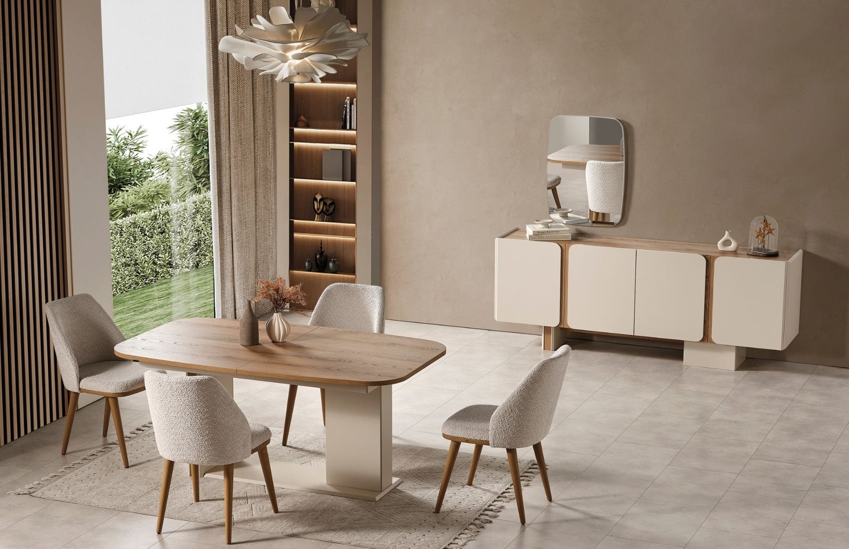 Aura Yemek Odası Takımı