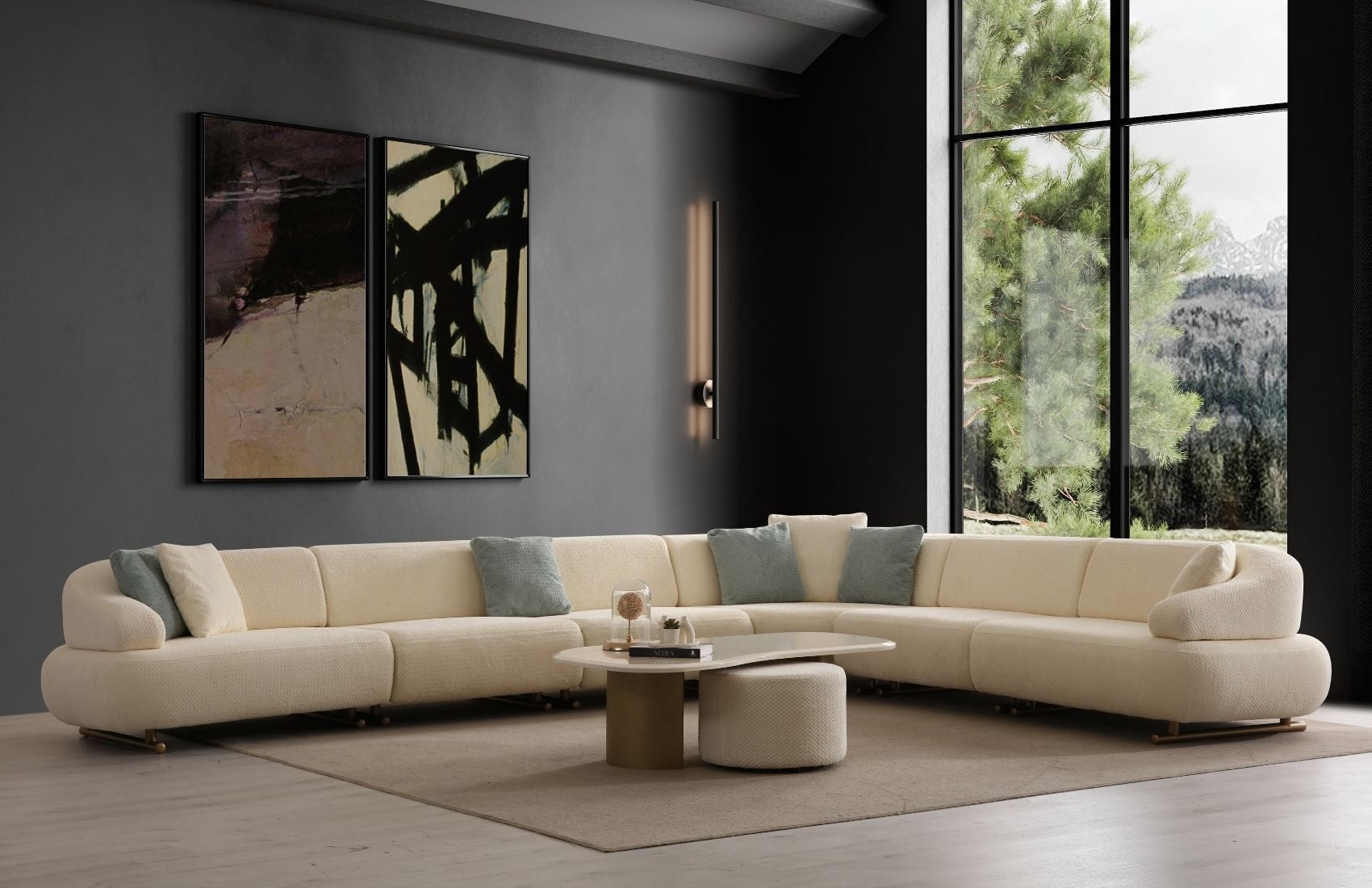 Prada Köşe Koltuk 6-1