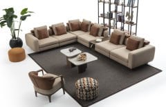 Prag L Köşe Koltuk