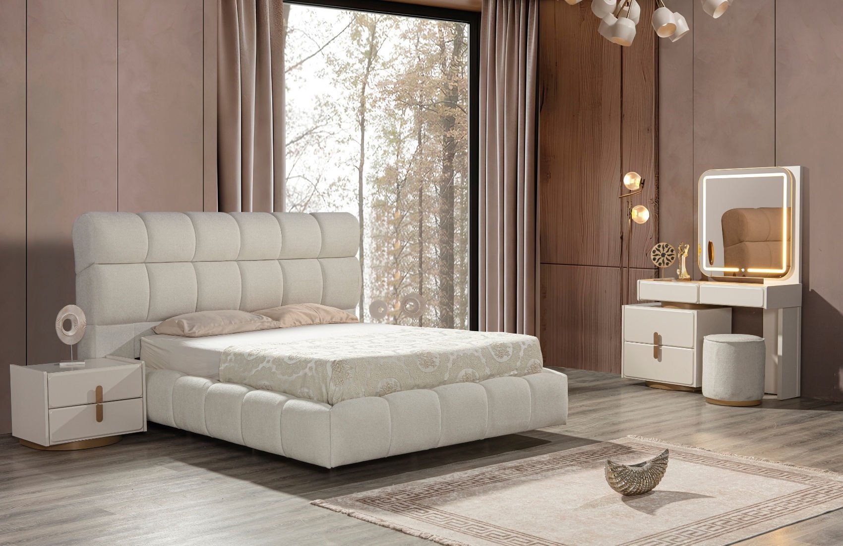 Nepal Yatak Odası Takımı(6 Kapaklı)